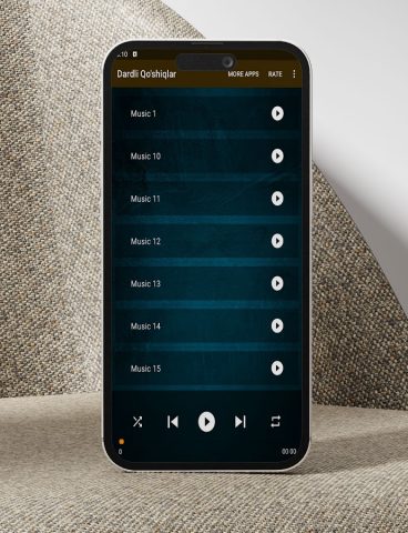 Uzbek Sad Music для Android — скриншот 1