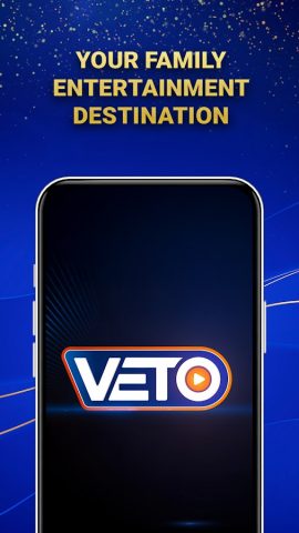 VETO: Live TV, Music & Shows для Android — скриншот 1