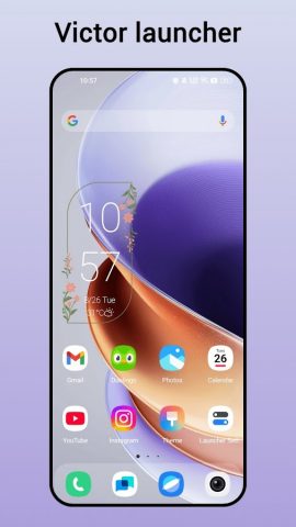 Victor Launcher — win launcher для Android — скриншот 1