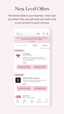 Victoria’s Secret—Bras & More для Android — скриншот 4