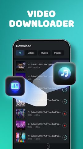 Video Downloader для Android — скриншот 1