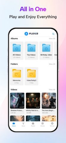 Video Player — All in One для iOS — скриншот 2