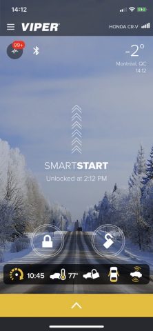 Viper SmartStart для iOS — скриншот 1