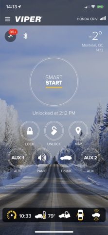 Viper SmartStart для iOS — скриншот 2