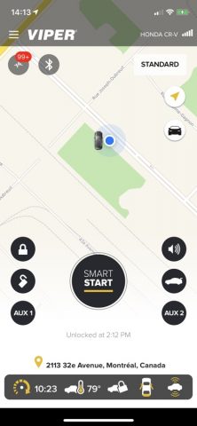 Viper SmartStart для iOS — скриншот 3