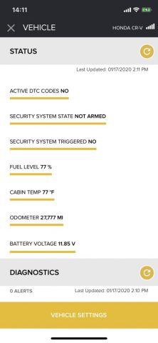 Viper SmartStart для iOS — скриншот 4
