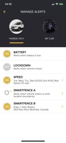 Viper SmartStart для iOS — скриншот 5