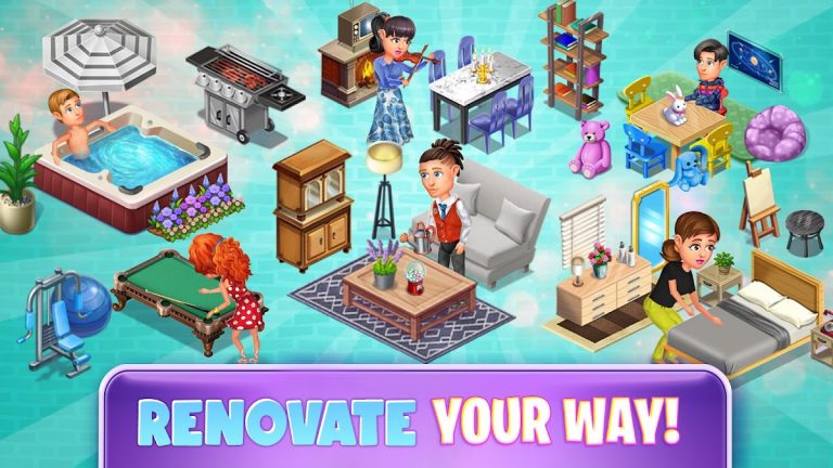 Virtual Families Our New Home для Android — скриншот 5