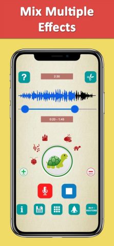 Voice Changer Recorder Fuvoch для iOS — скриншот 2