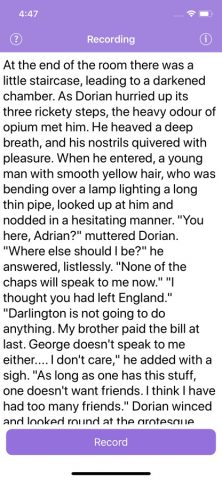 Voice Pitch Analyzer для iOS — скриншот 2