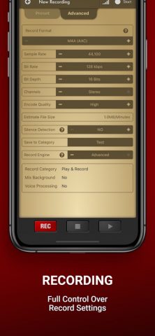 Voice Record Pro для iOS — скриншот 3