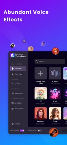 VoiceTrans — AI Voice Changer — скриншот 4