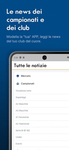 Volleyball.it+ для Android — скриншот 4