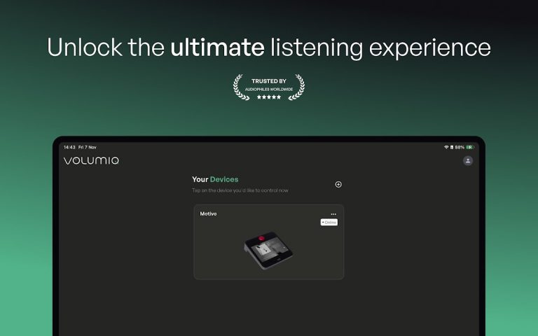 Volumio для Android — скриншот 5
