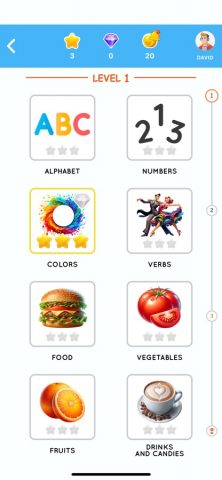 Выучить английский язык легко для iOS — скриншот 1