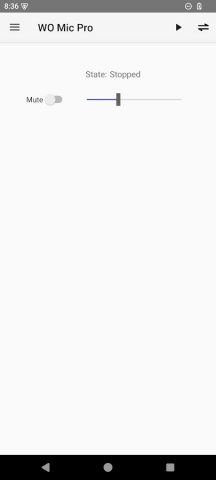 WO Mic Pro для Android — скриншот 1