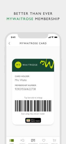 Waitrose & Partners для iOS — скриншот 4