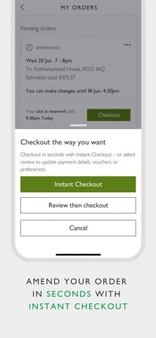 Waitrose & Partners для iOS — скриншот 5