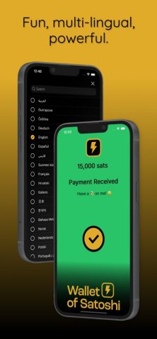 Wallet of Satoshi для iOS — скриншот 4