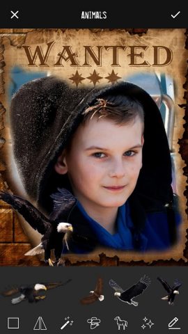 Wanted Poster Photo Frames для Android — скриншот 2