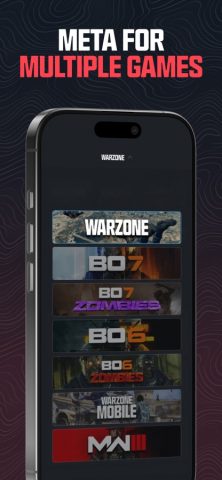 Warzone Meta & Loadout — BO7 для iOS — скриншот 5