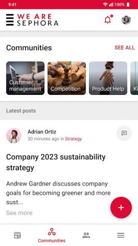 We are Sephora для Android — скриншот 2