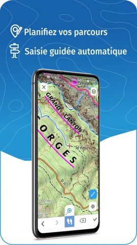 WeTrek Offline IGN hiking maps для Android — скриншот 1