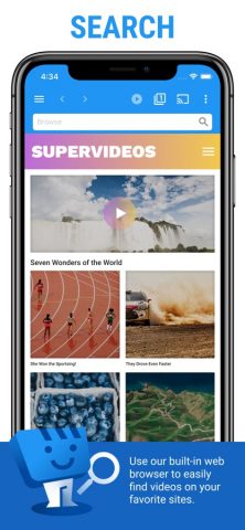 Web Video Cast | Browser to TV для iOS — скриншот 1