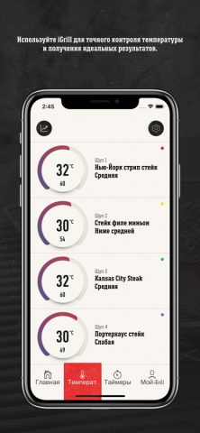 Weber® iGrill® для iOS — скриншот 2