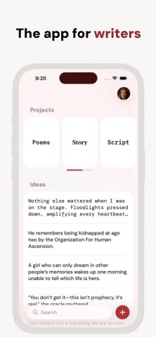 Werdsmith: Writing App для iOS — скриншот 1