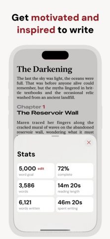 Werdsmith: Writing App для iOS — скриншот 5