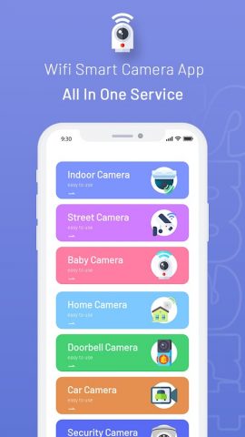 Wifi Smart Camera App для Android — скриншот 2
