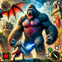 Wild Gorilla City Attack для Android
