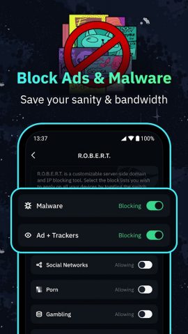 Windscribe VPN для Android — скриншот 3