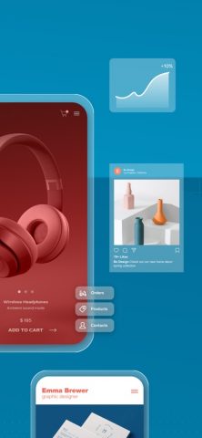 Wix — Website Builder для iOS — скриншот 2