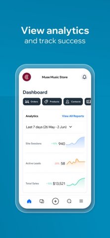 Wix — Website Builder для iOS — скриншот 4