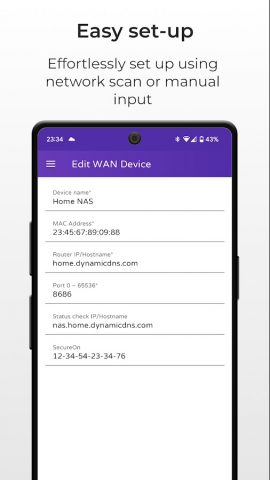 WolOn — Wake on LAN Widgets для Android — скриншот 2