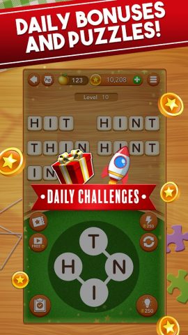 Word Collect — Word Games Fun для Android — скриншот 1