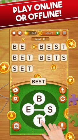 Word Collect — Word Games Fun для Android — скриншот 3