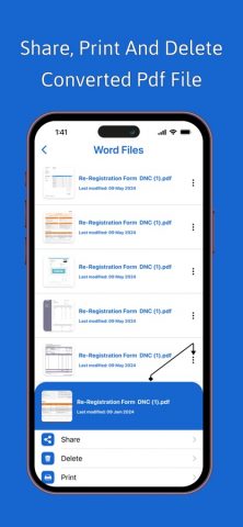 Word2PDF — Convert Word to pdf для iOS — скриншот 3