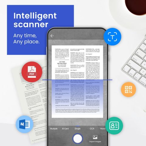 X Camera Scanner, PDF scanner для Android — скриншот 1