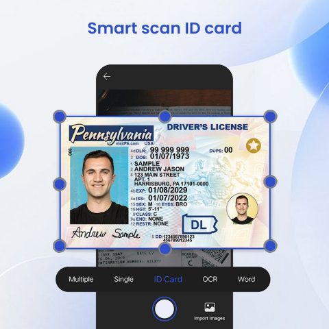 X Camera Scanner, PDF scanner для Android — скриншот 3
