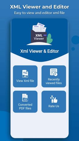 XML Viewer and XML Editor для Android — скриншот 2