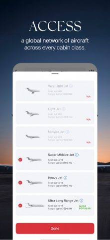 XO — Book a Private Jet для iOS — скриншот 3