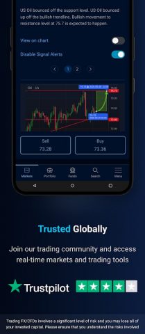 Xtrade — Online Trading для Android — скриншот 3