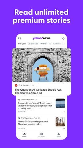 Yahoo News: Daily News For You для Android — скриншот 2