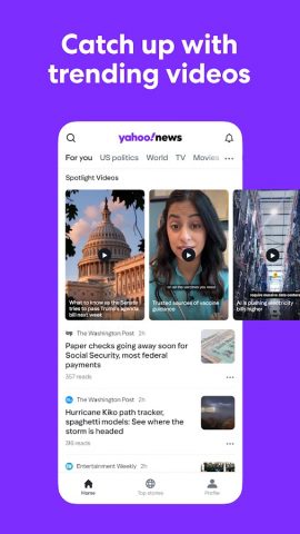 Yahoo News: Daily News For You для Android — скриншот 3