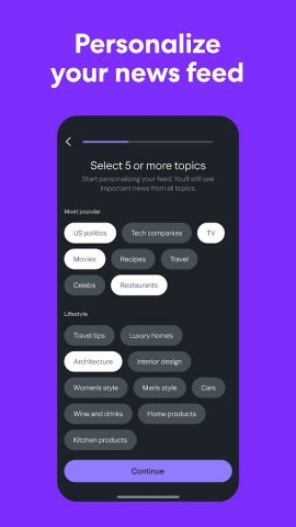 Yahoo News: Daily News For You для Android — скриншот 4