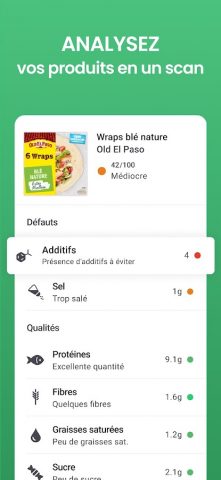 Yuka — Scan de produits для Android — скриншот 1