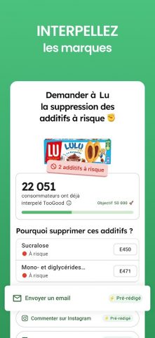 Yuka — Scan de produits для Android — скриншот 5
